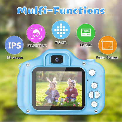Children Mini Digital Camera Can Take Pictures Video Small Sir Toys
