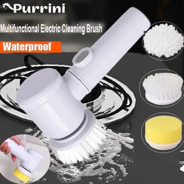 Magic Brush Wireless Battery Cleaning Brush Bathtub