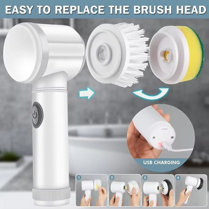 Magic Brush Wireless Battery Cleaning Brush Bathtub